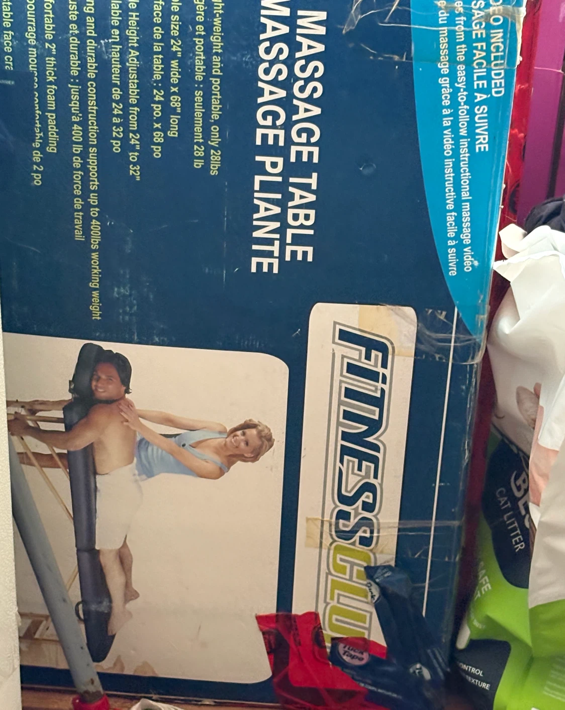 Fitness Club Portable Massage Table