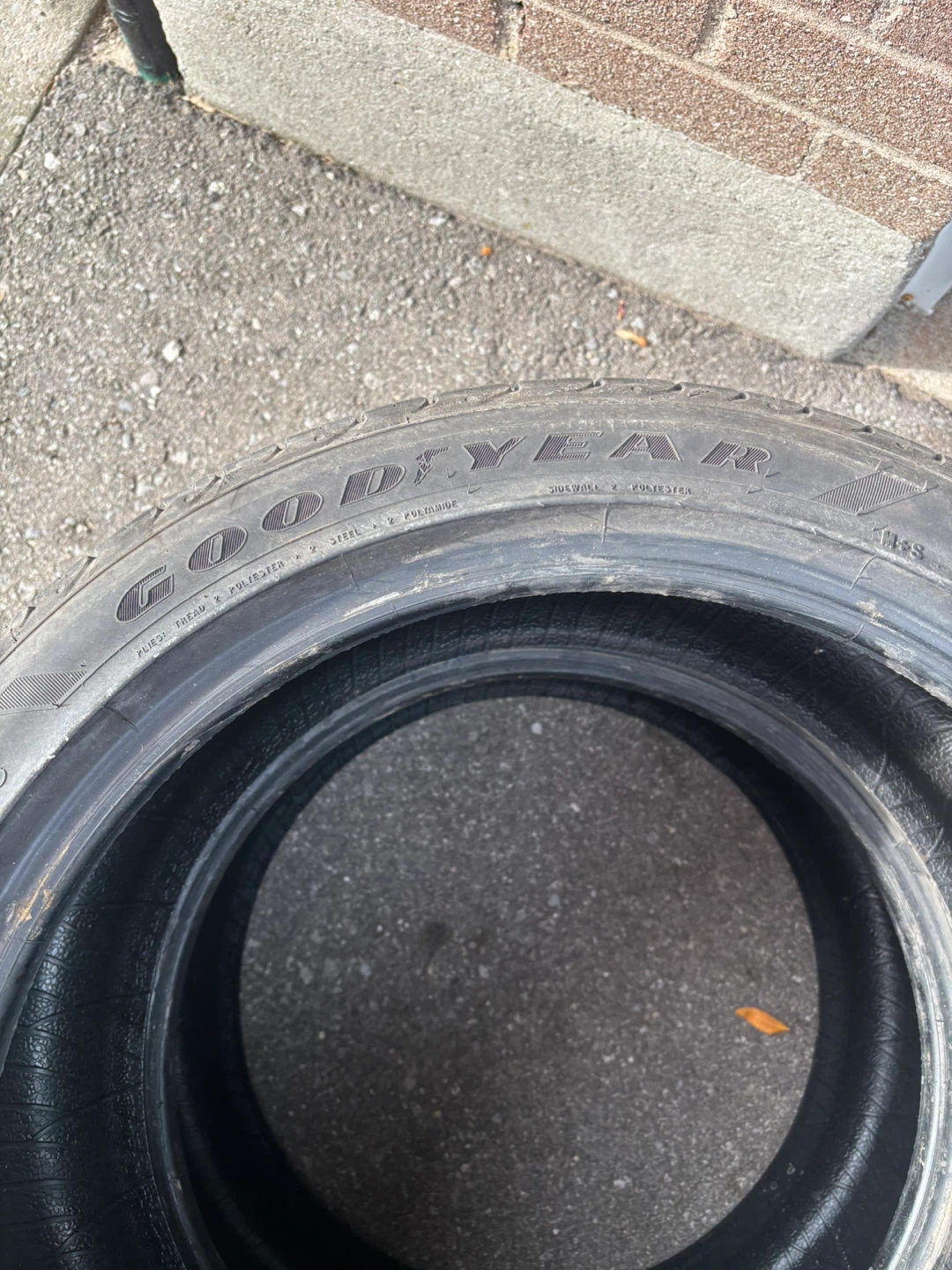 2 Goodyear Eagle Sport All-Season Tires – 235/40R18 – 95% Tread - photo 3