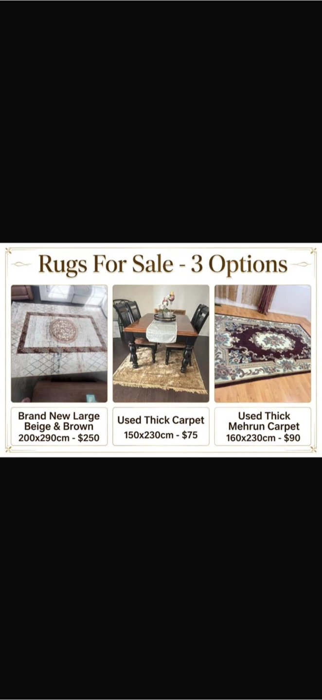 Large Beige and Brown Rug/usedgolden brown/used mehroon