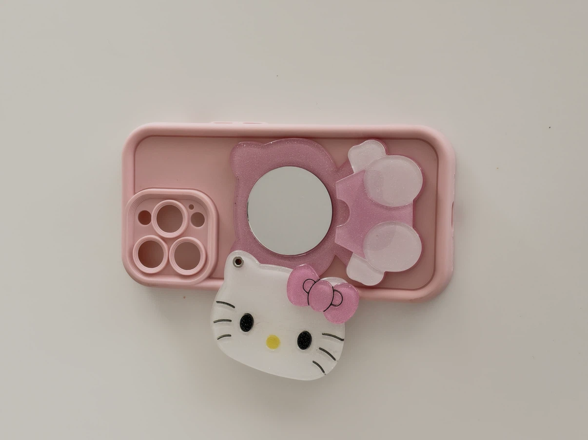 iphone 13 pro Hello Kitty Phone Case with Mirror - photo 2