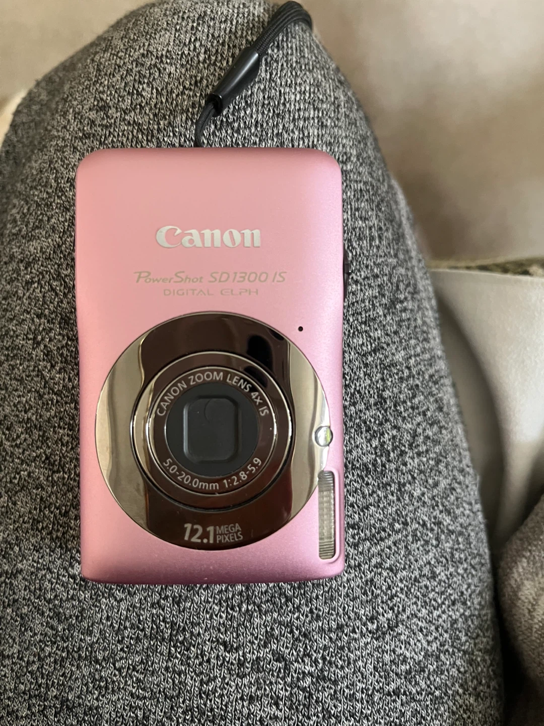 Pink Canon PowerShot SD1300 IS Digital ELPH