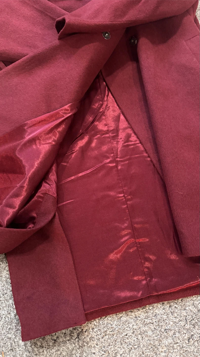 A MTL 1980 Burgundy Coat 4X EUC - photo 2