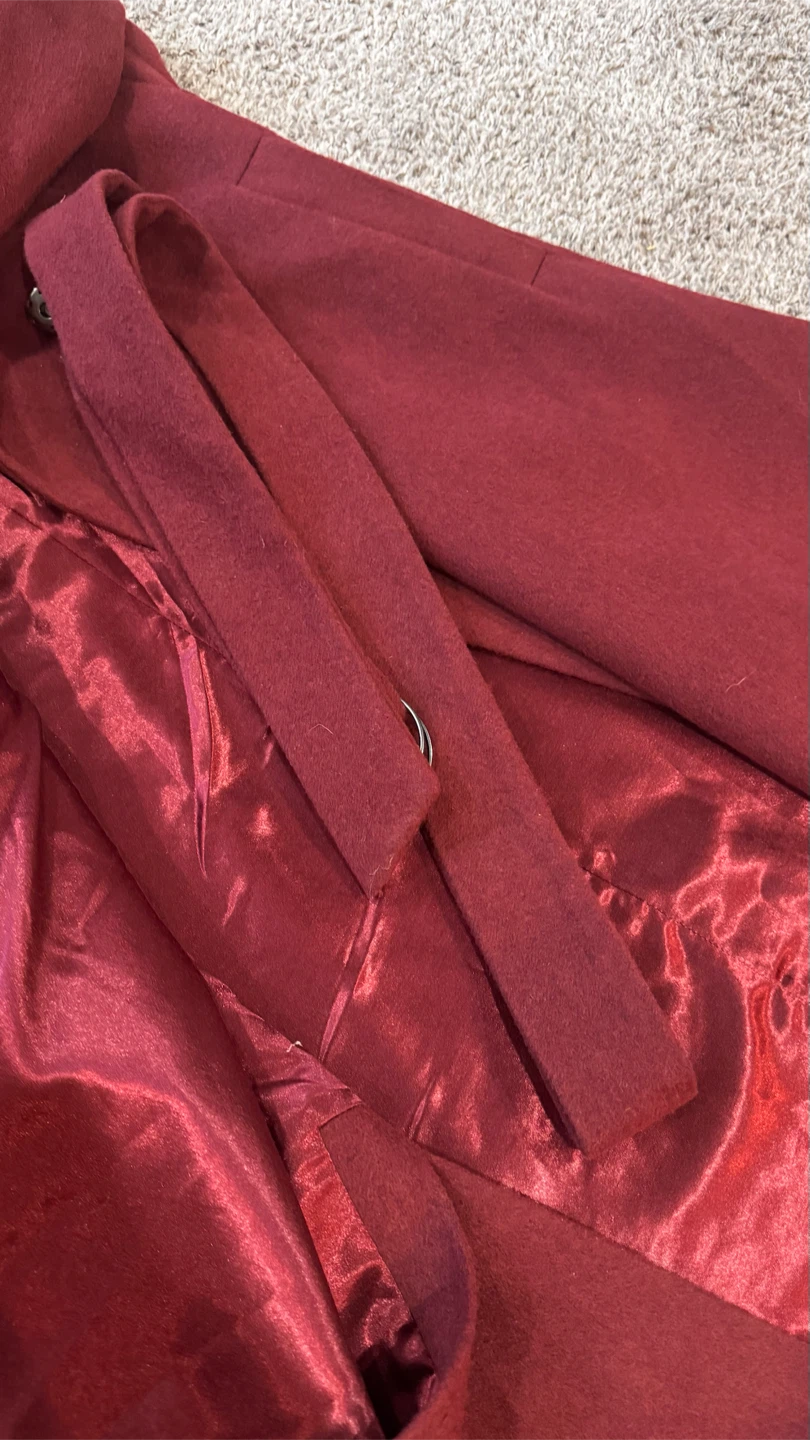 A MTL 1980 Burgundy Coat 4X EUC - photo 4