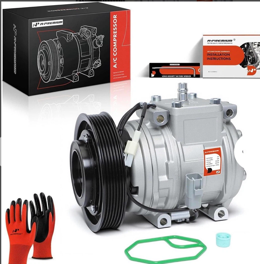 A-Premium A/C Compressor for 1998-2002 Toyota Corolla