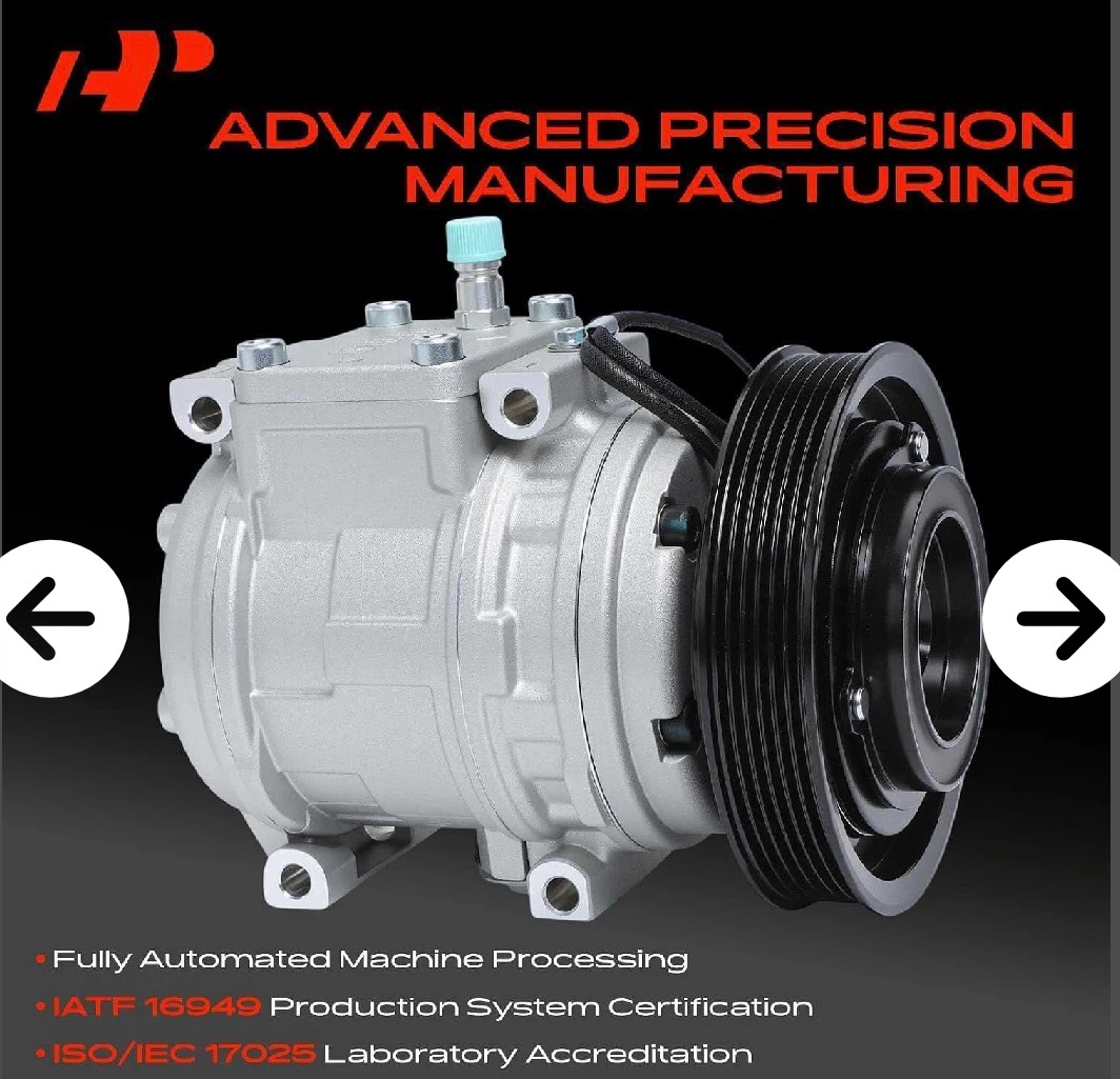 A-Premium A/C Compressor for 1998-2002 Toyota Corolla - photo 3