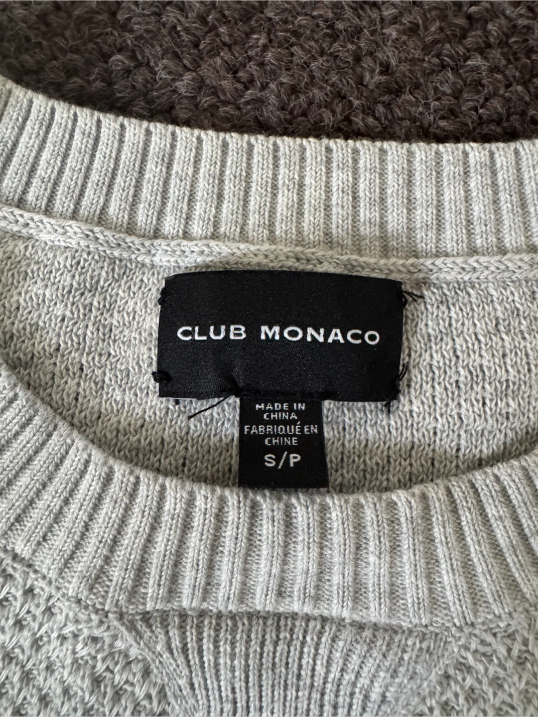 Club Monaco Grey Sweater (Small) - photo 2