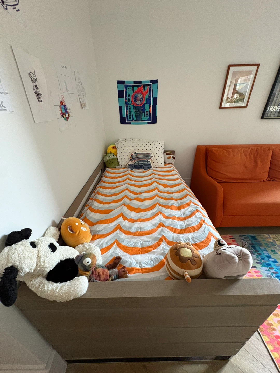 Modern Twin Bed Frame - photo 2