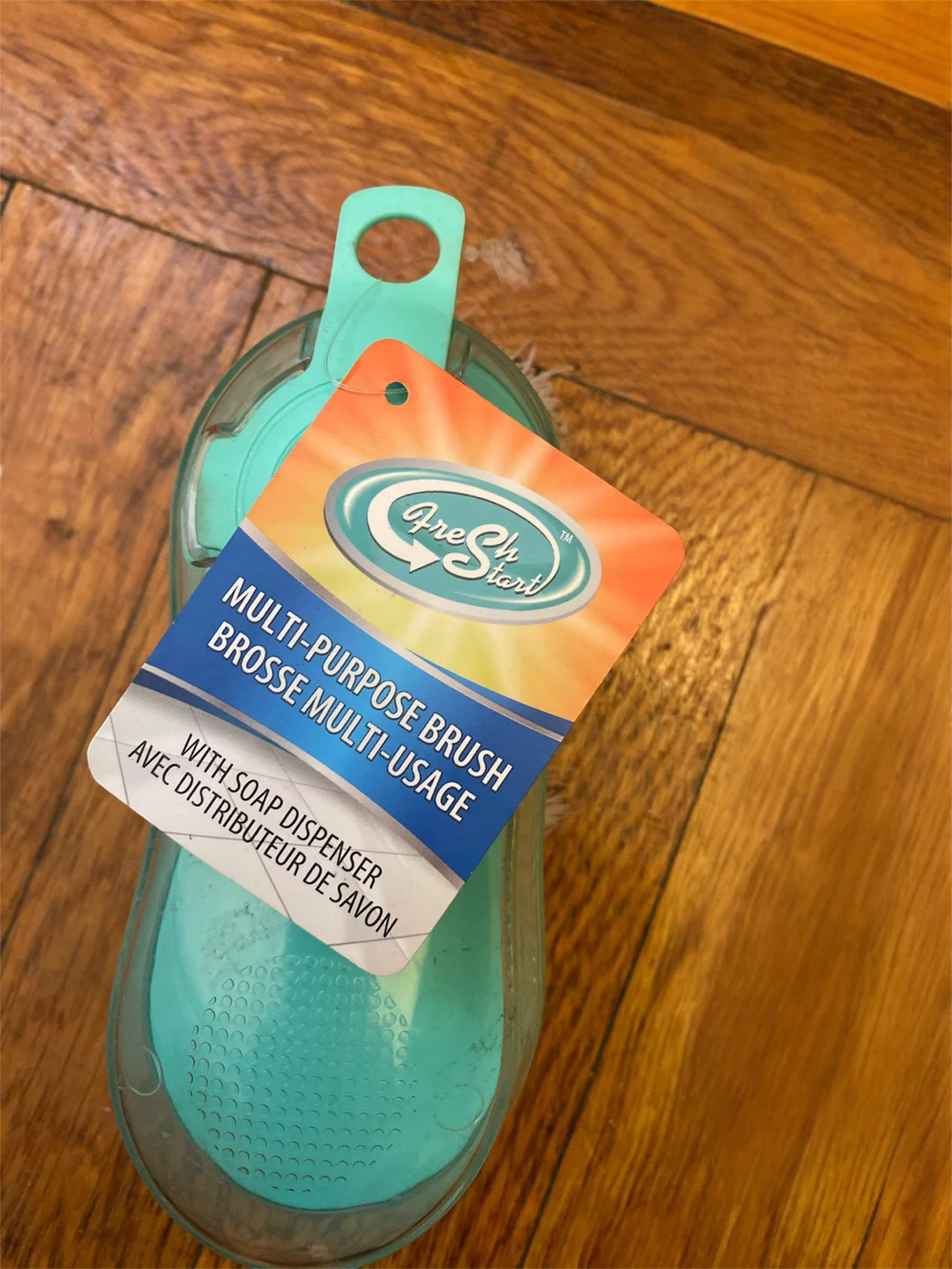 Fresh Start Multi-Purpose SoapDispensing Rug & Carpet Brush
