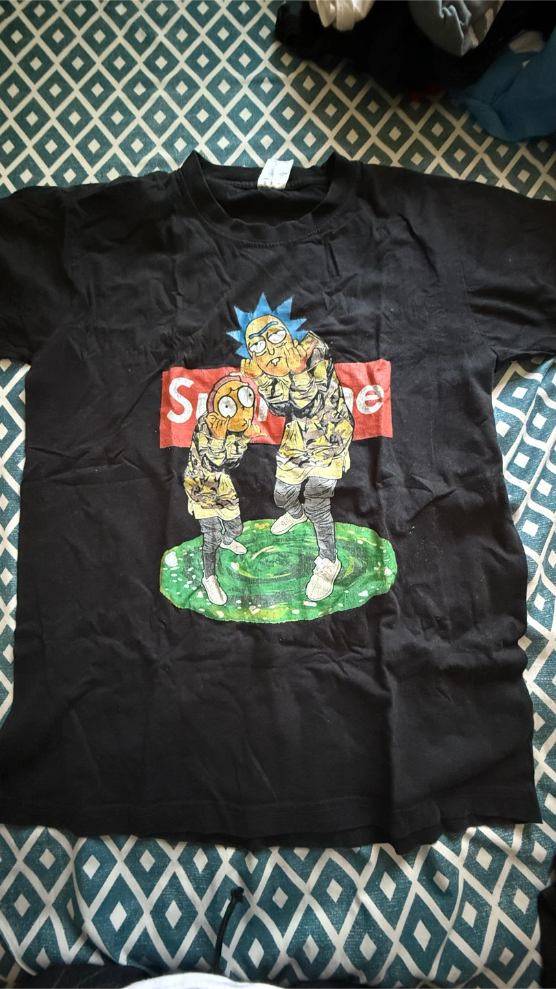 Rick and Morty Black Graphic T-Shirt - photo 2