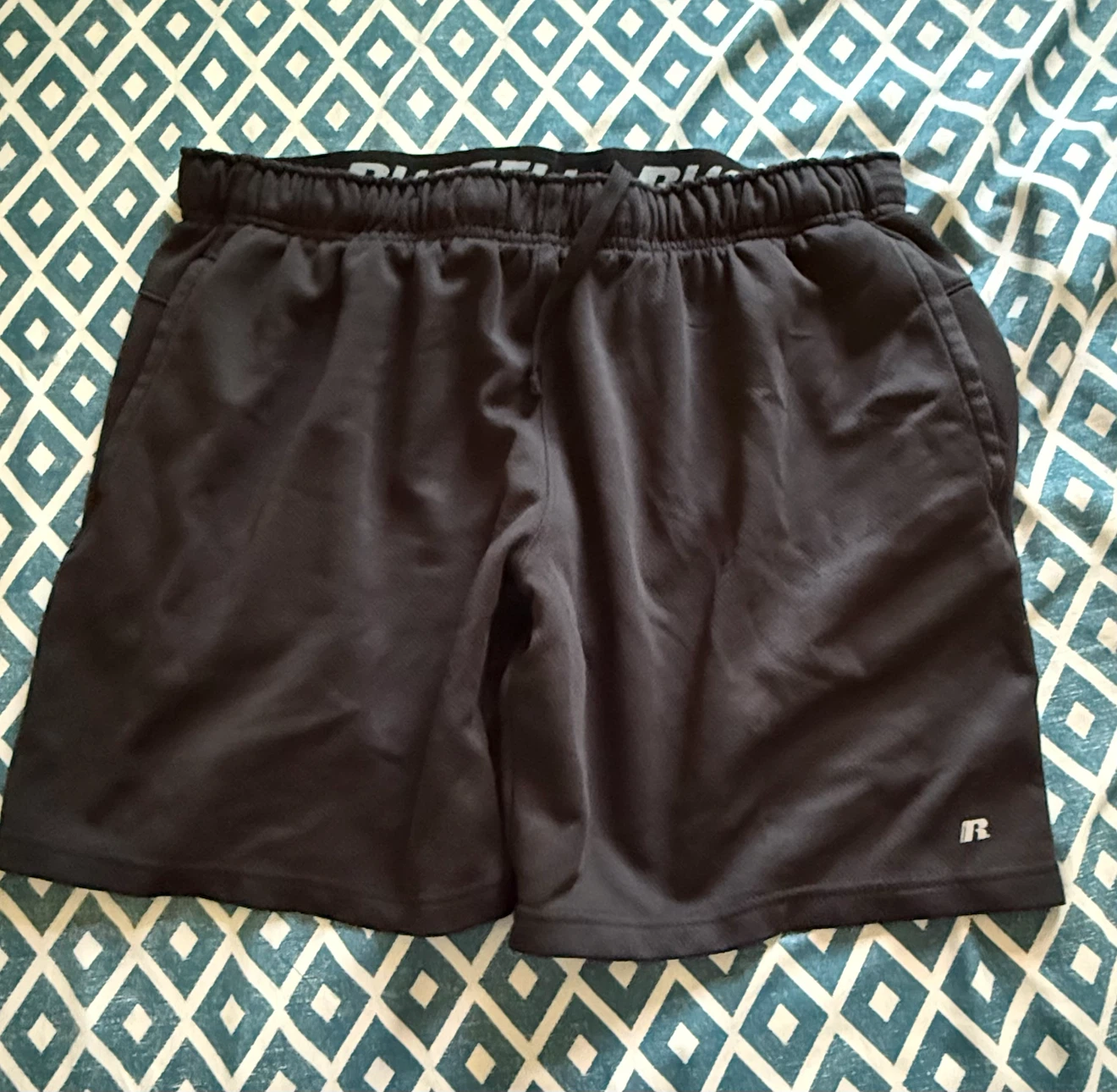 Russell Athletic Black Performance Shorts