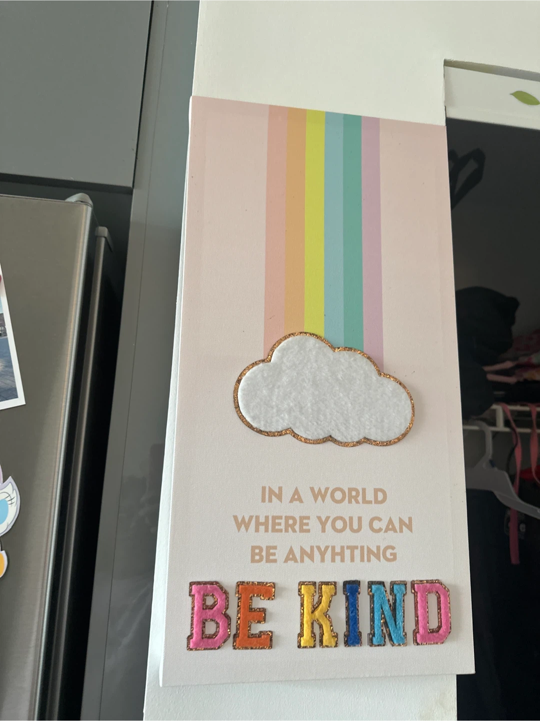 Be Kind Rainbow Wall Decor