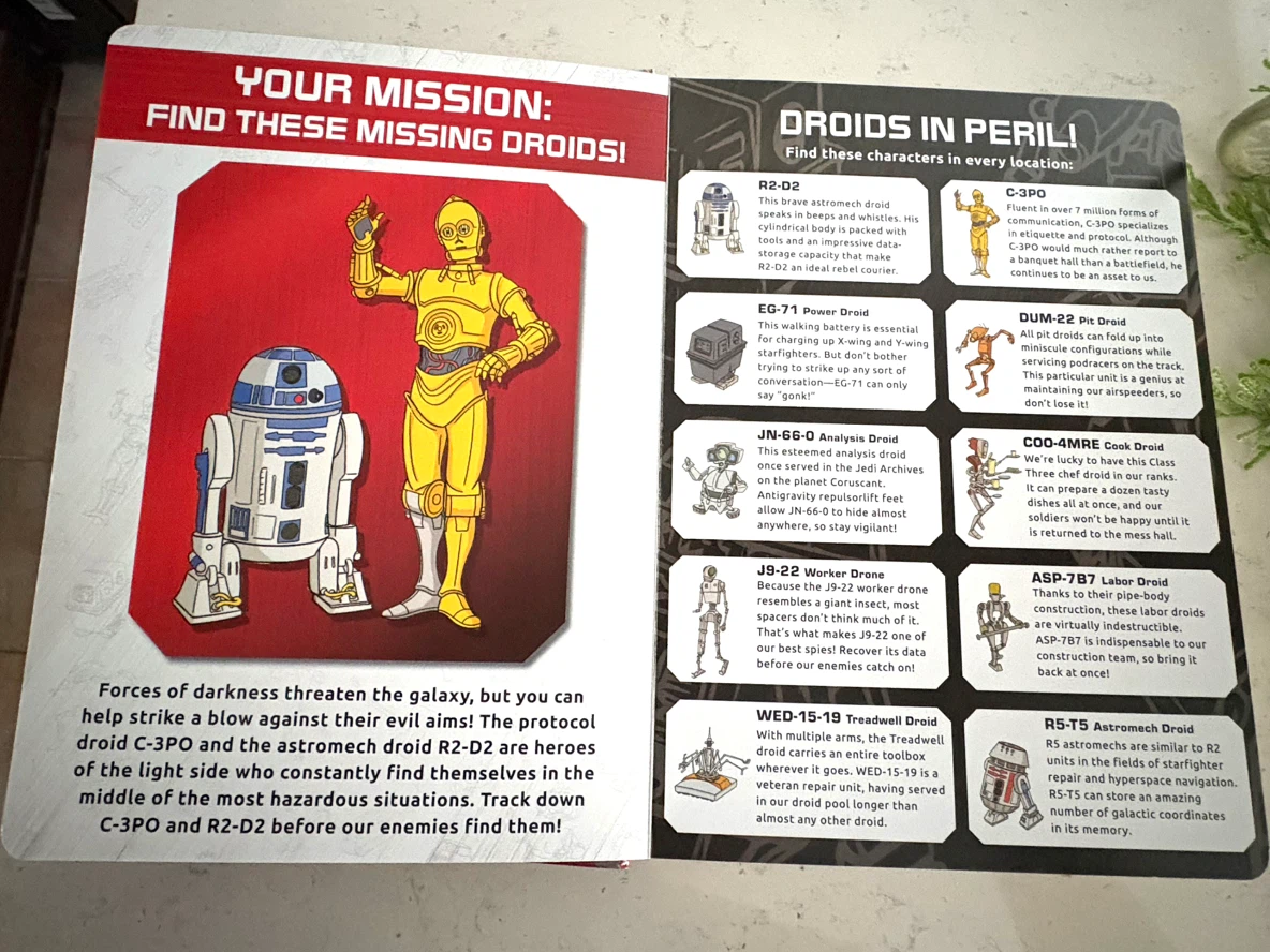 Star Wars These Are The Droids You're Looking For Book - photo 3
