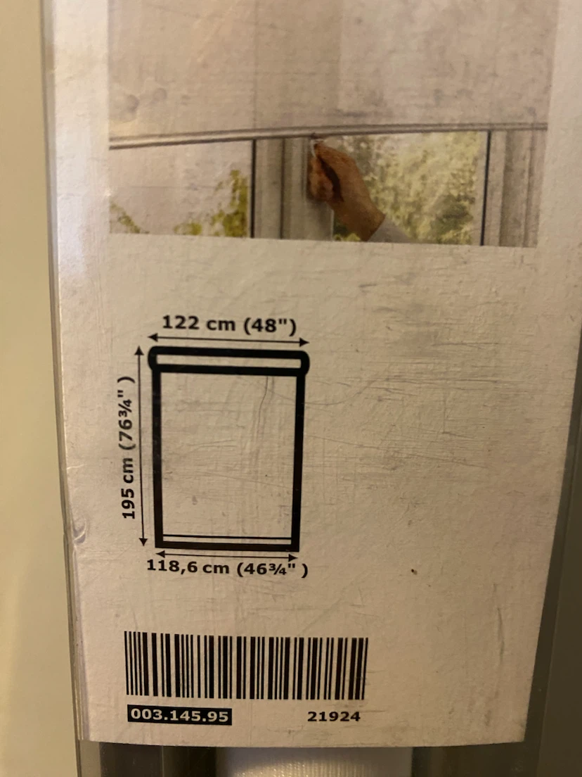 IKEA SKOGSKLÖVER Roller blind