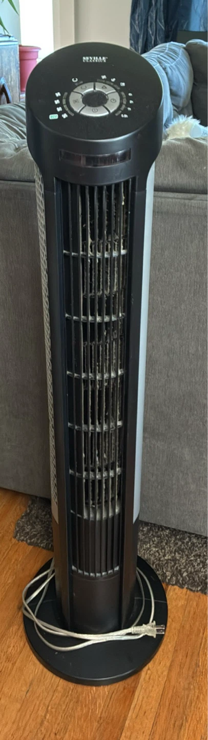 Seville Classics Rotating Tower Fan