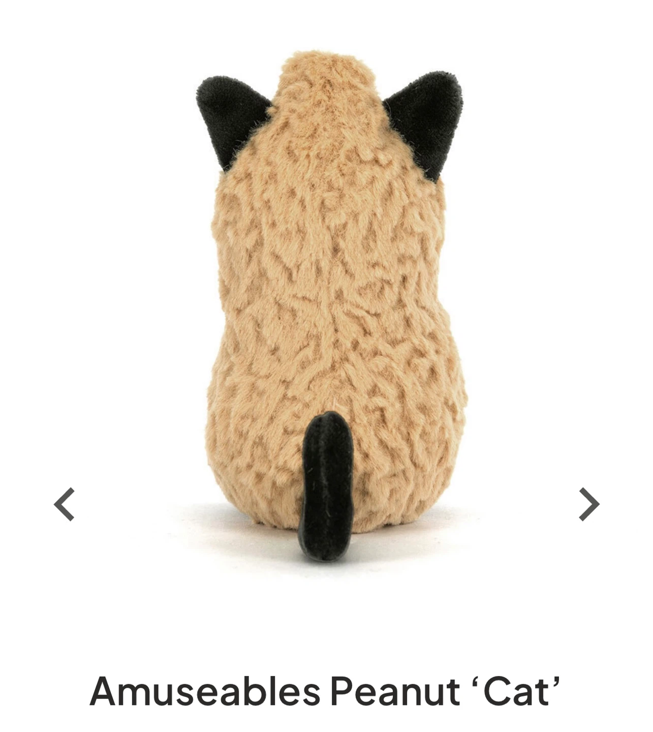 Jellycat Amuseables Peanut Cat Plush - photo 5