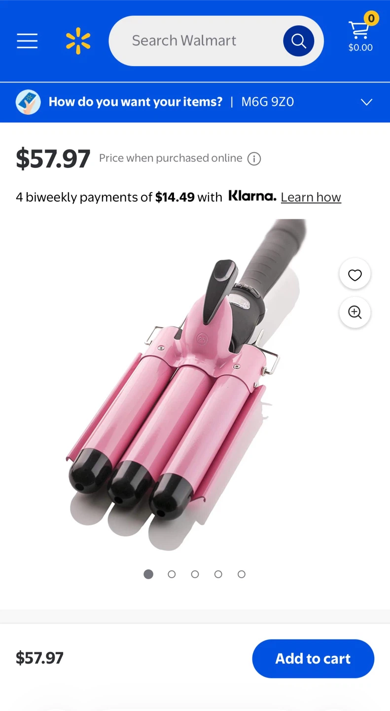 top4ever 25mm 3-Barrel Curling Iron - photo 3