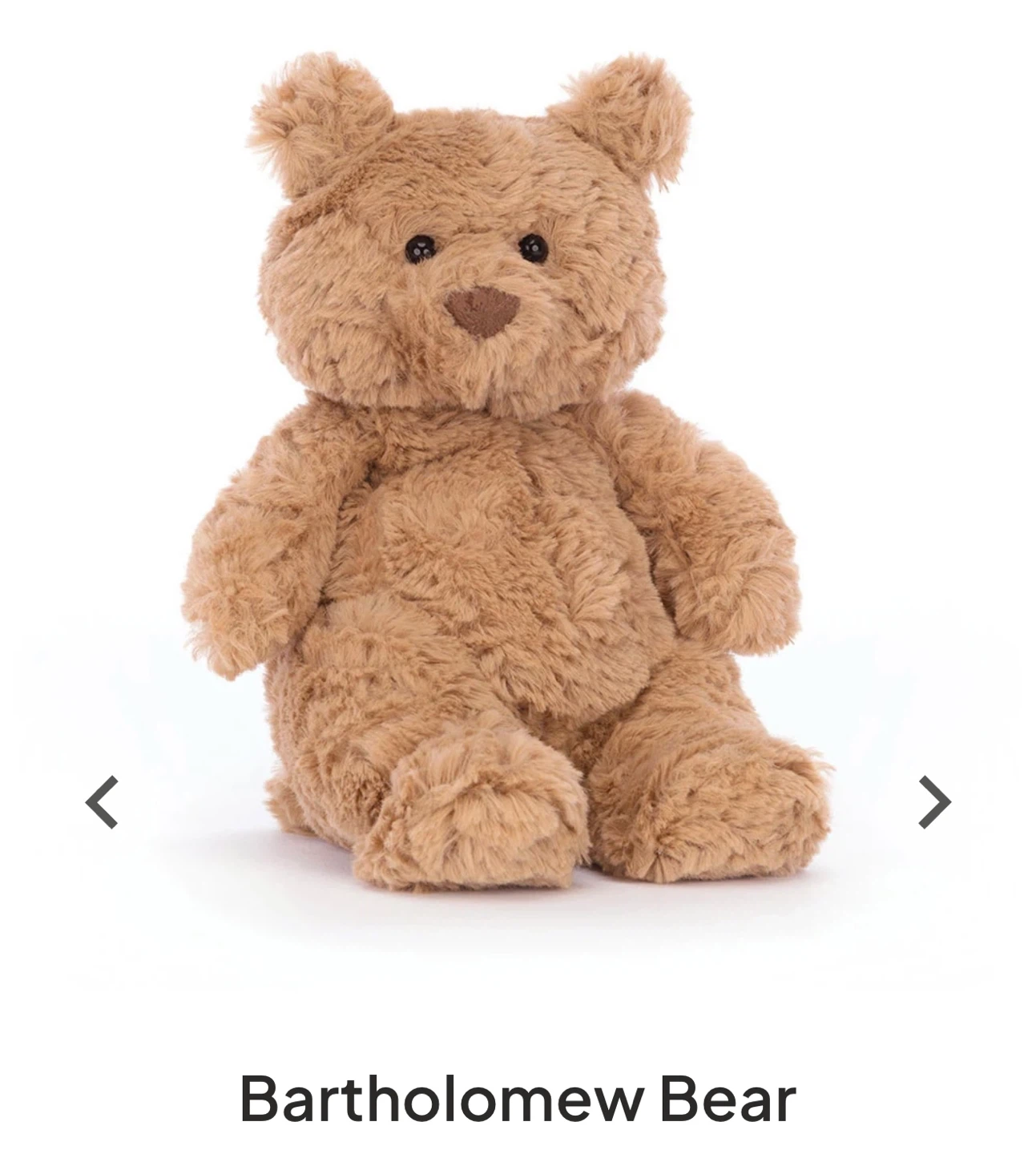 Jellycat Bartholomew Bear Tiny - photo 2