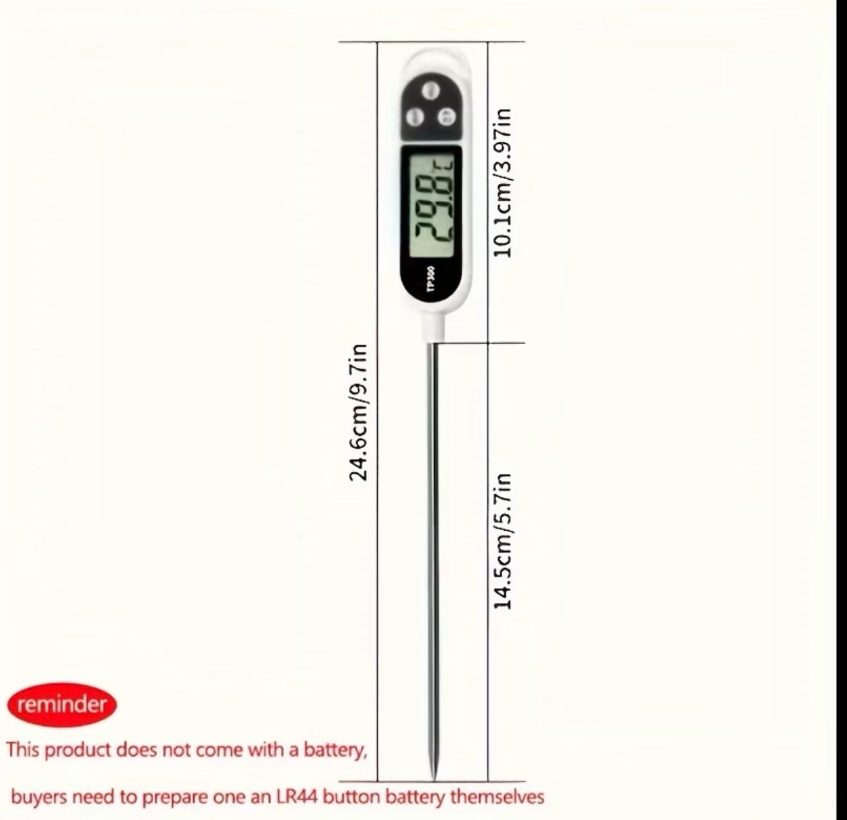 Digital Food Thermometer - photo 2