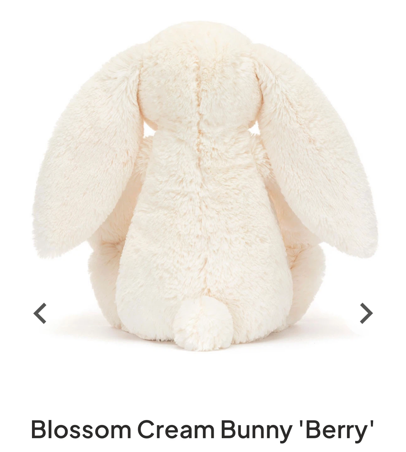 Jellycat Blossom Cream Bunny Berry - photo 5