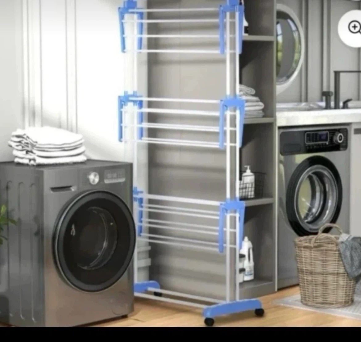 Homecom 3-Tier Clothes Drying Rack