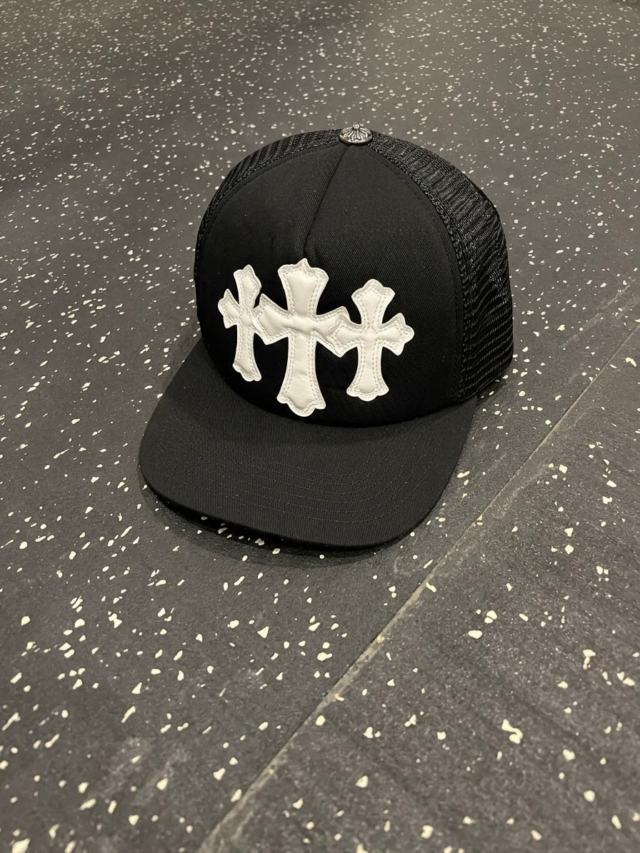 Chrome Hearts Cross Patch Trucker Hat