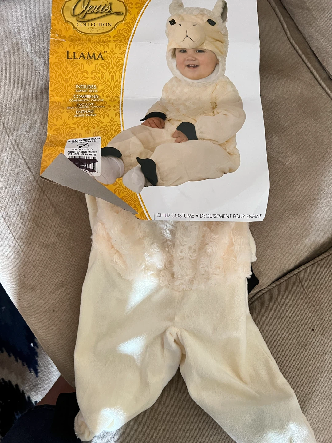Opus Collection Infant Llama Costume