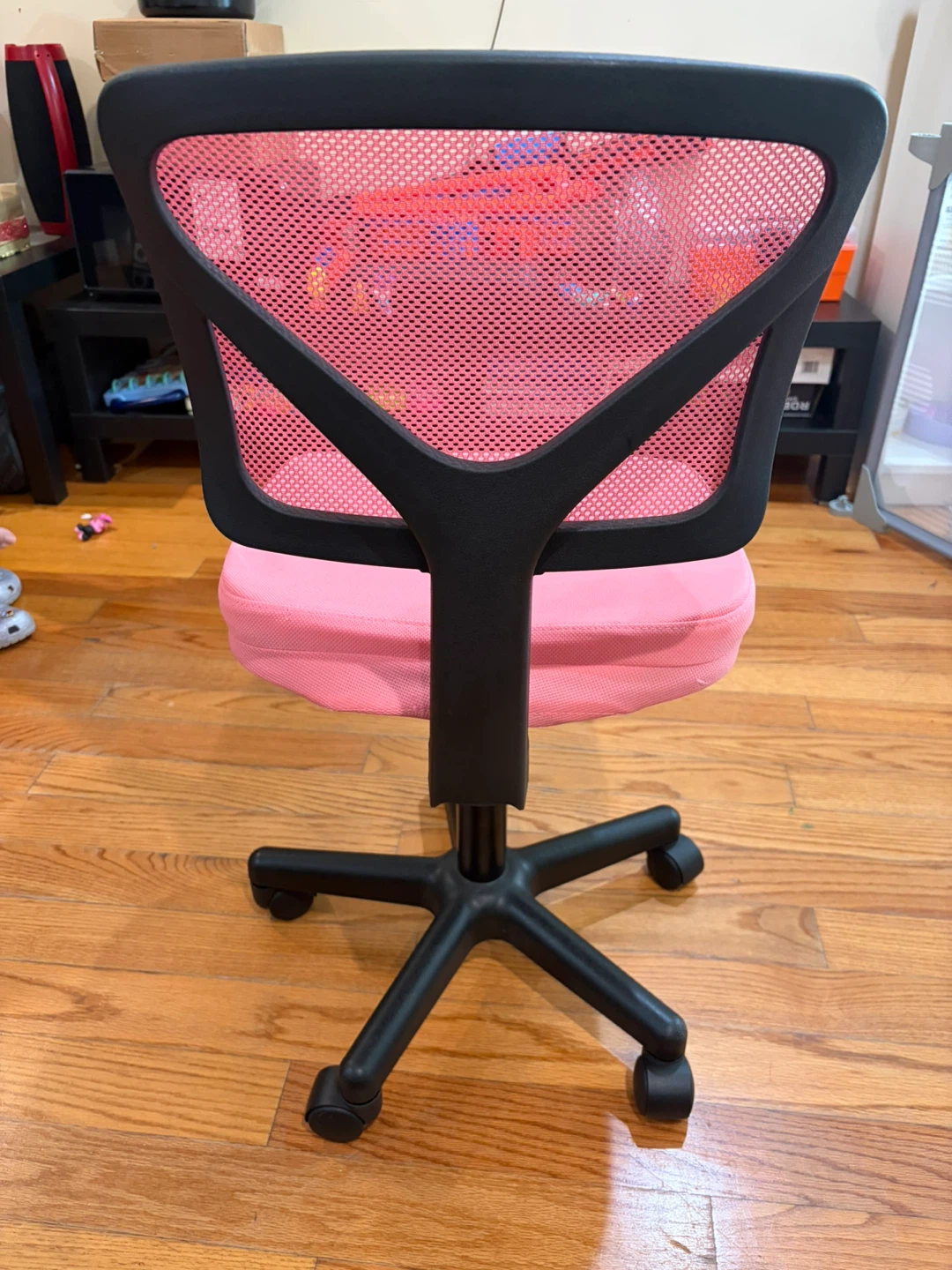 2 Pink Mesh Office Desk Chair - photo 2