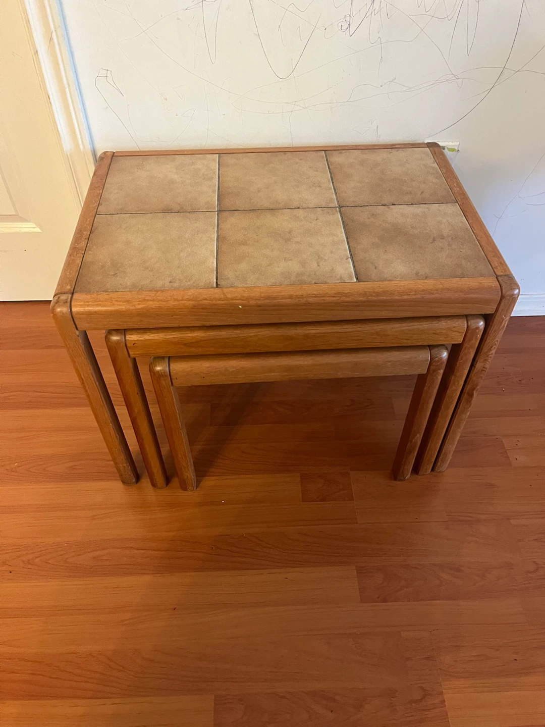 Tiled Nesting Tables