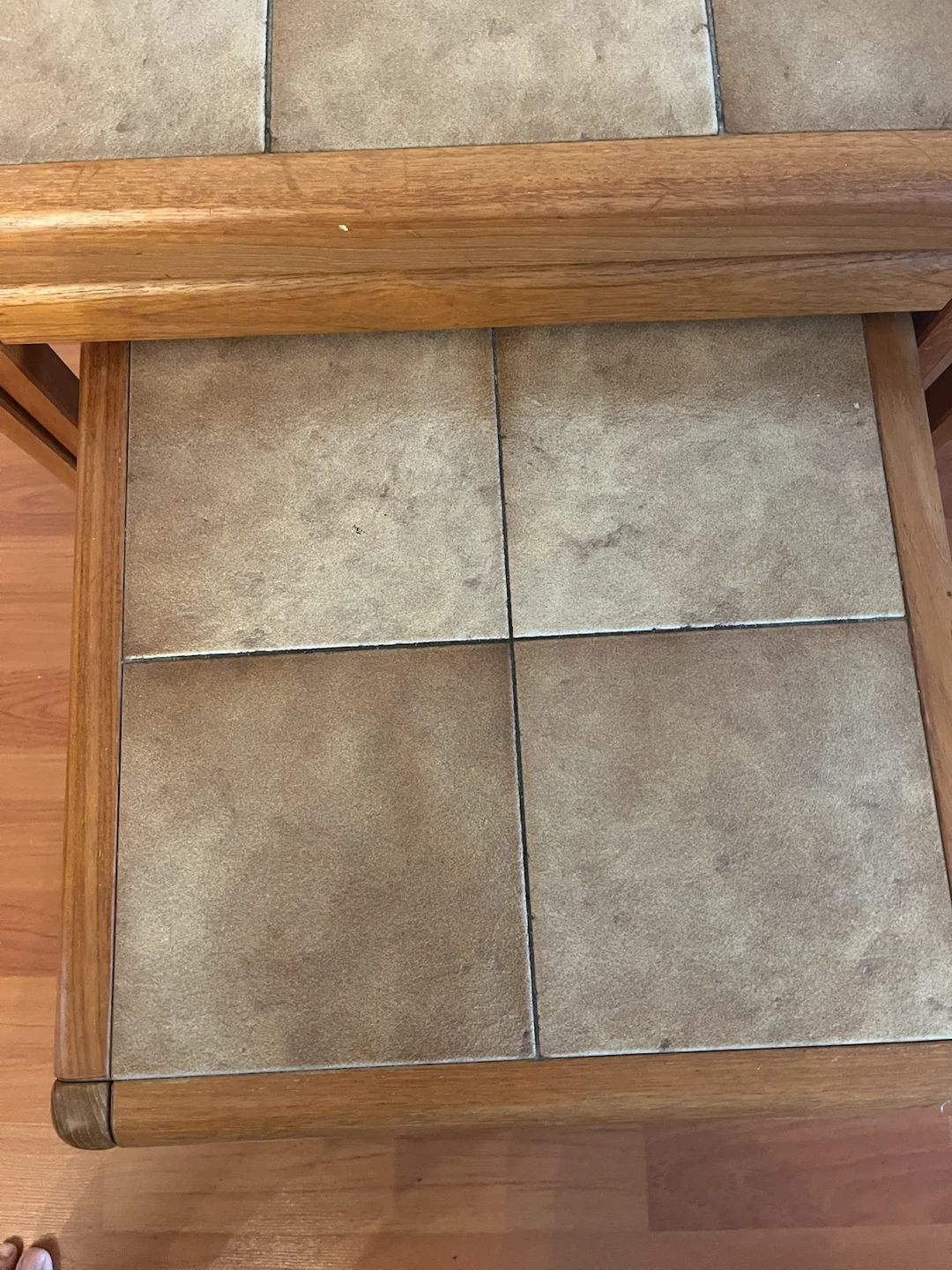 Tiled Nesting Tables - photo 2