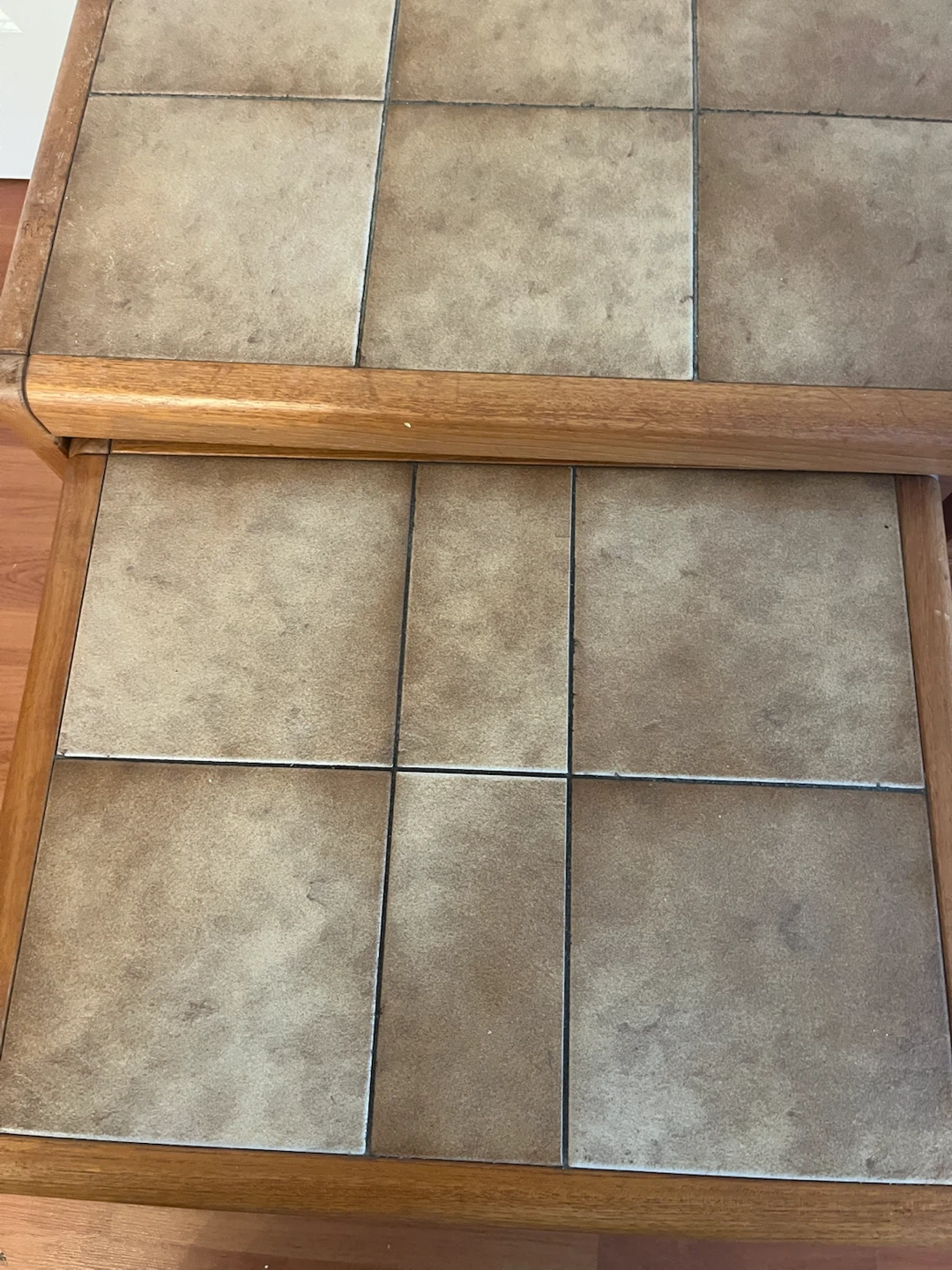 Tiled Nesting Tables - photo 3