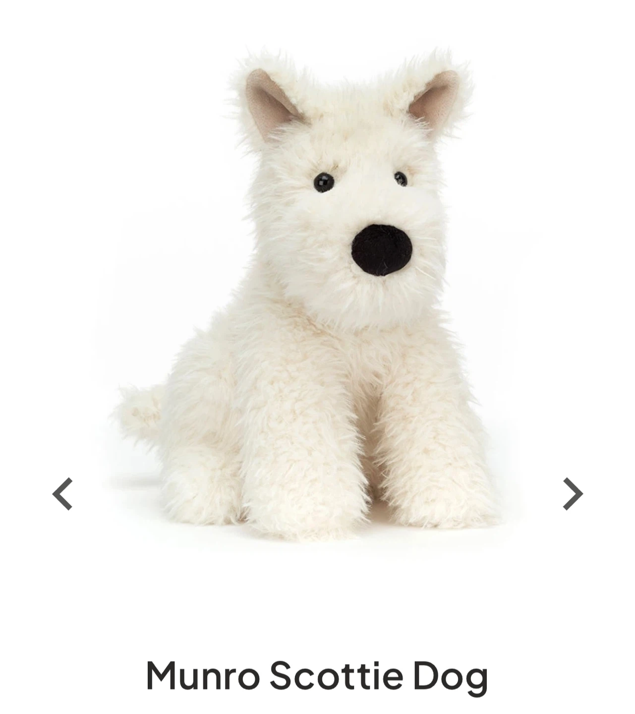 Jellycat Munro Scottie Dog Plush - photo 3