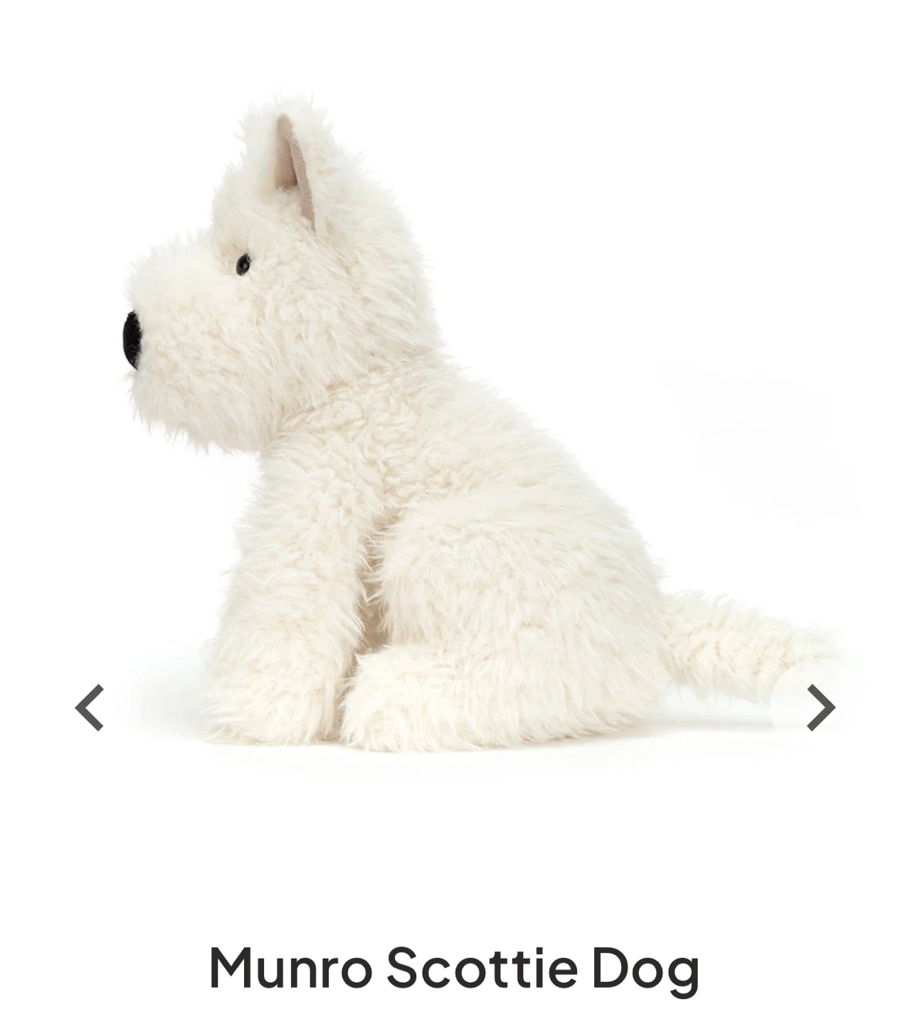 Jellycat Munro Scottie Dog Plush - photo 4