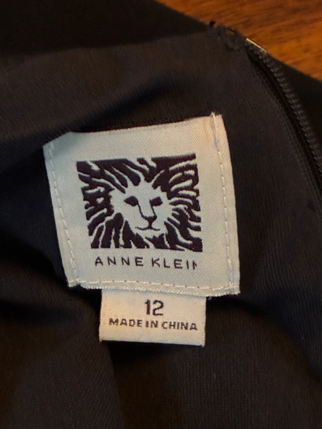 Anne Klein Little Black Dress Size 12 – Cocktail Party Evening - photo 2