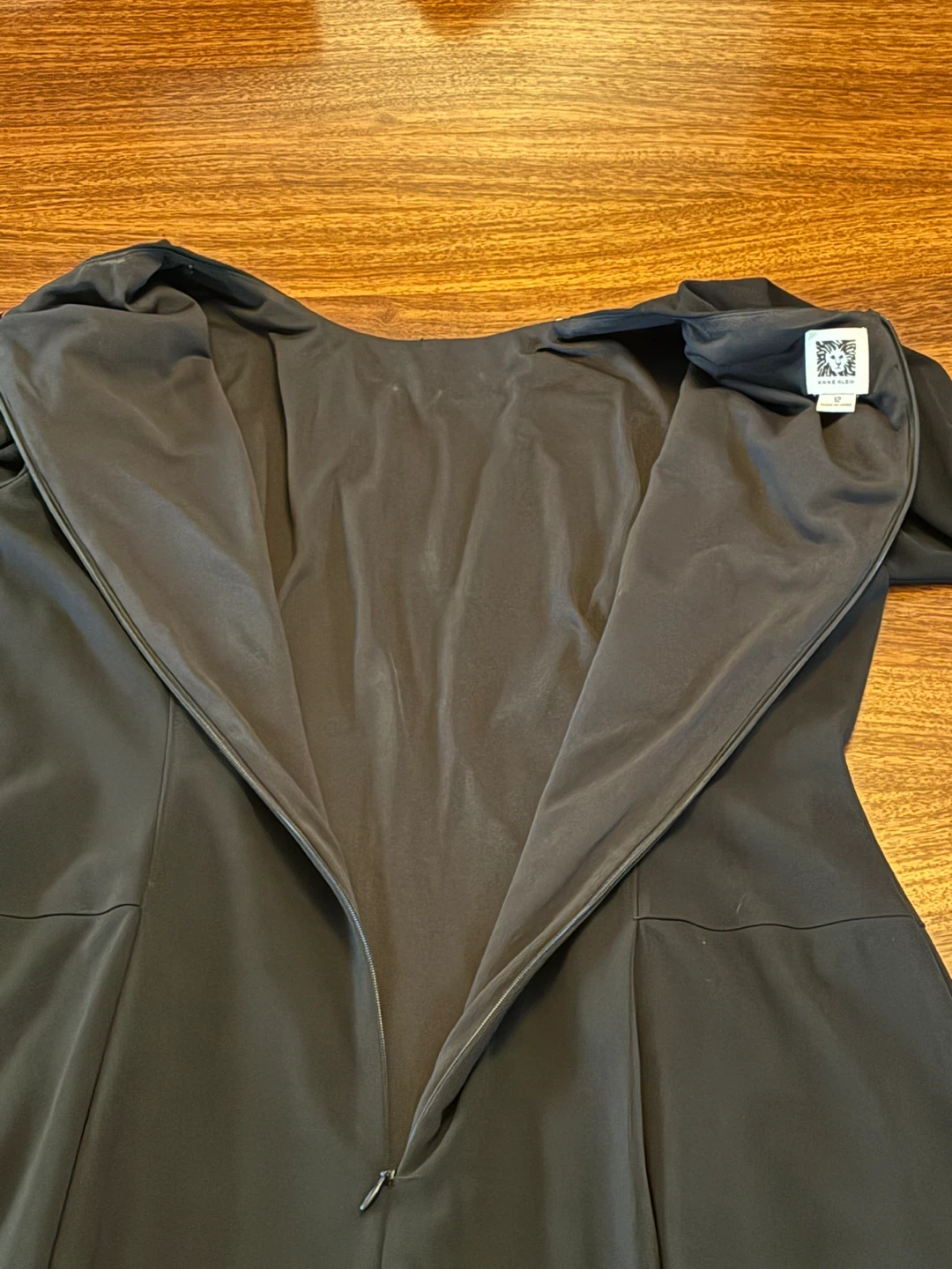 Anne Klein Little Black Dress Size 12 – Cocktail Party Evening - photo 5
