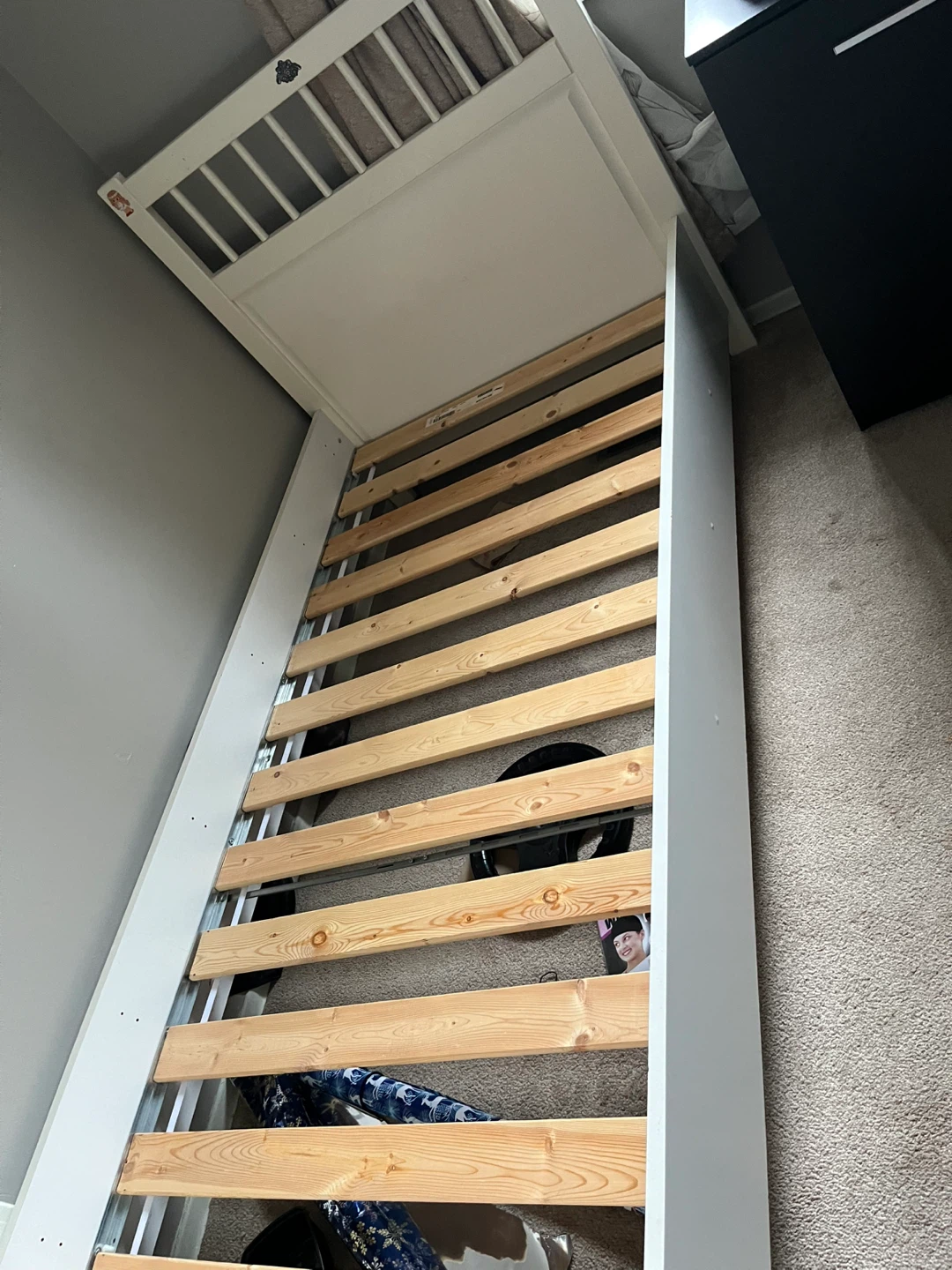 White Twin Bed Frame