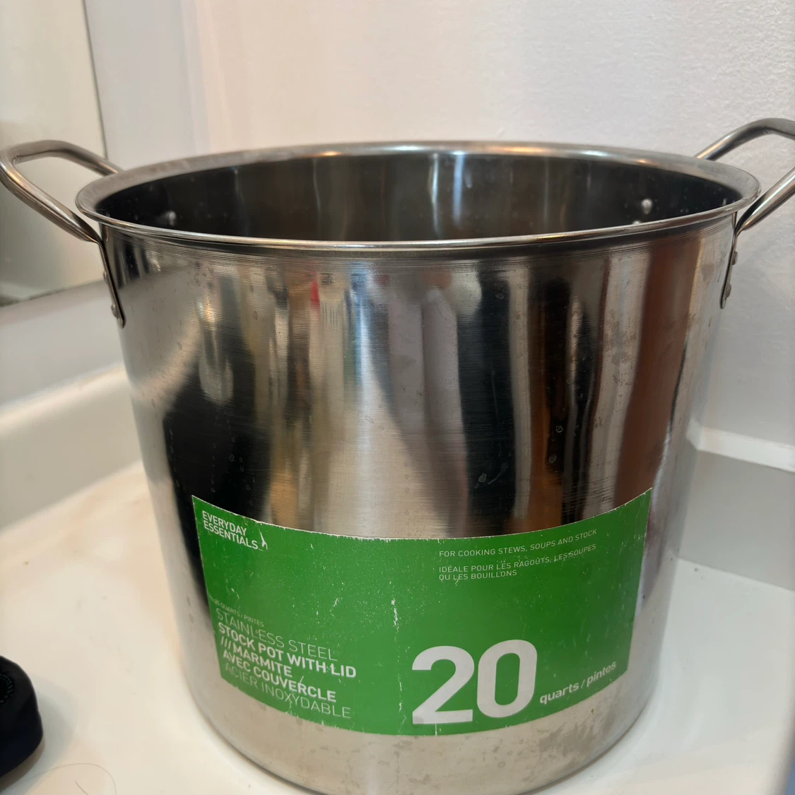 Stainless Steel Stock Pot | Capacity: ~19 litres - photo 2