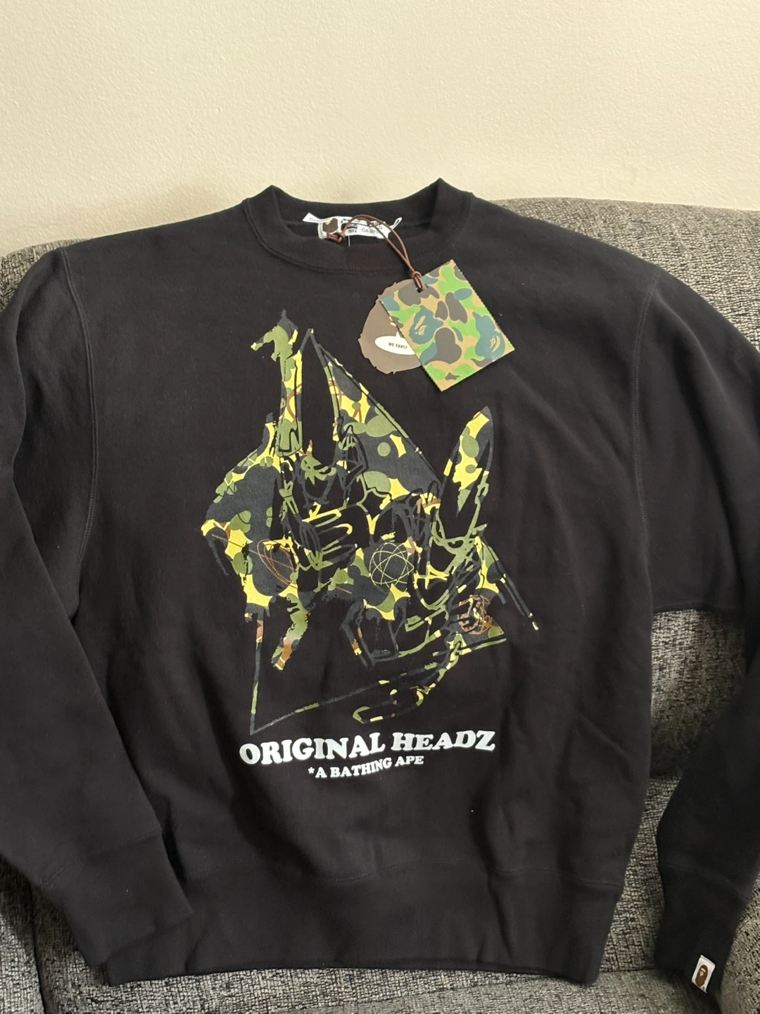 A Bathing Ape Original Headz Sweatshirt