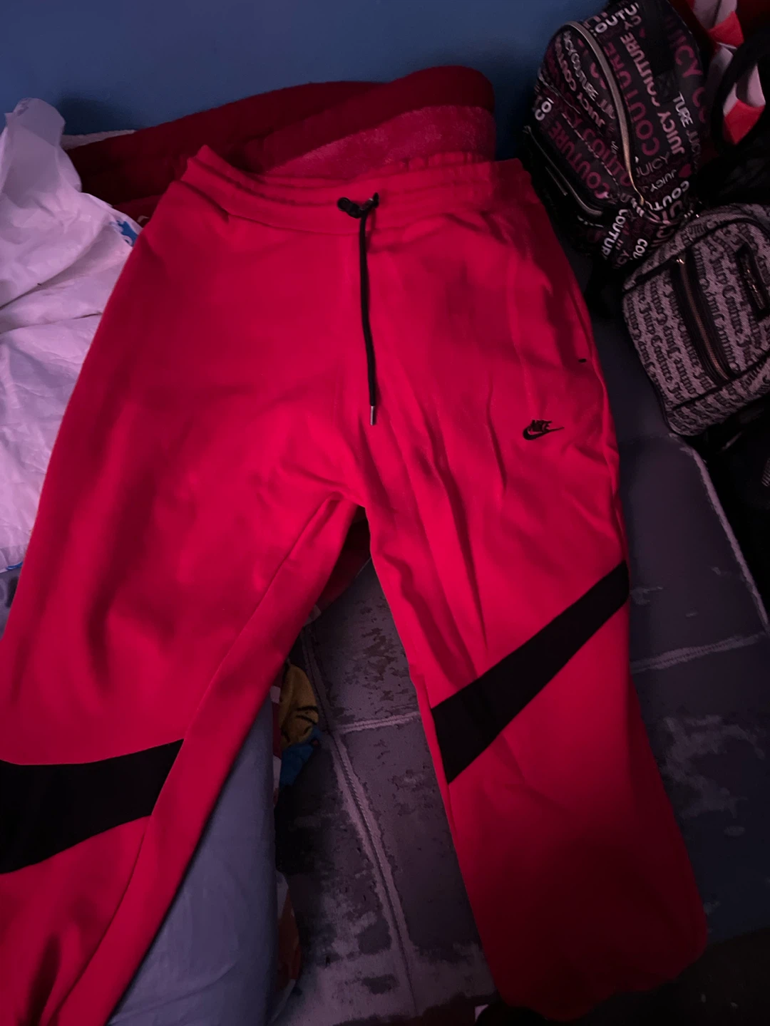 Nike Red Joggers 3XL