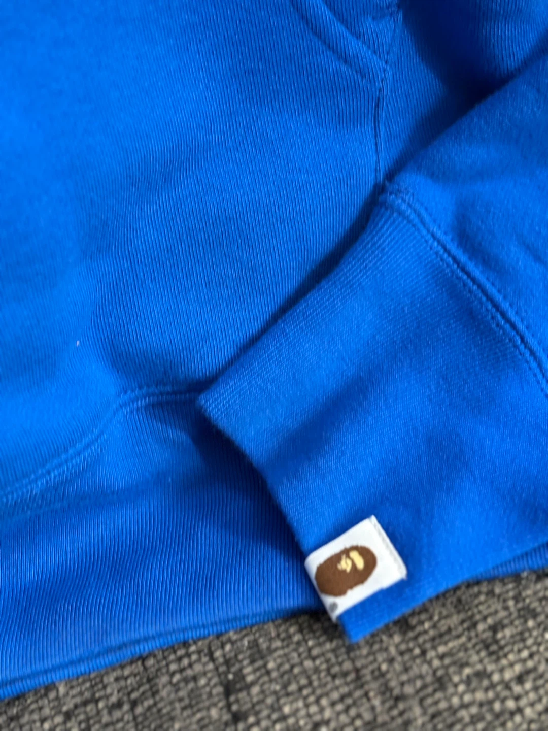 A Bathing Ape Bape Hoodie Blue Small - photo 2