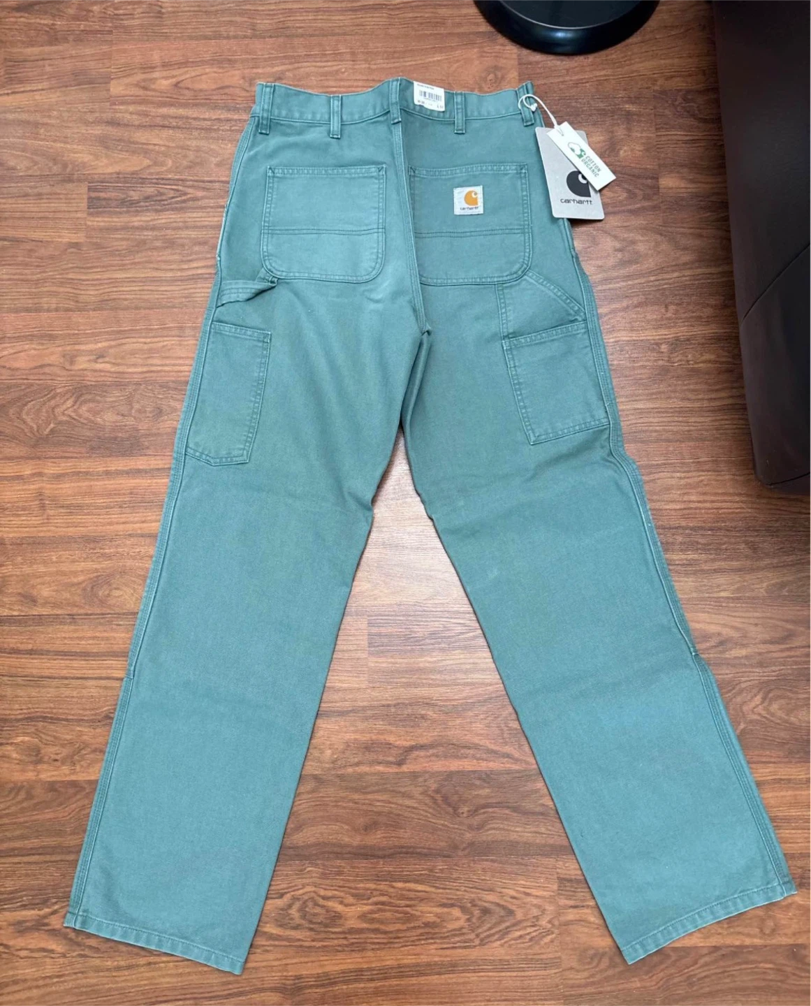 Carhartt WIP Double Knee Pant Silver Pine - photo 2