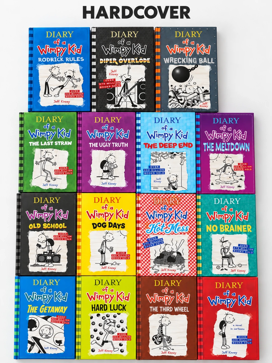 Diary of a wimpy kid books
