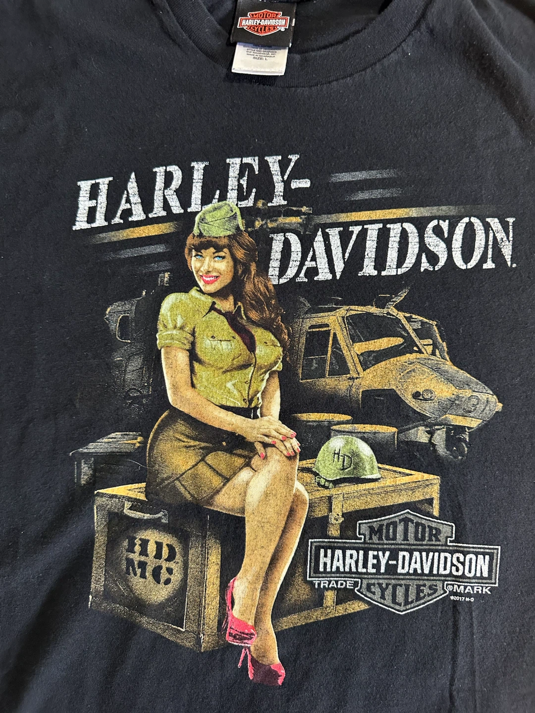 Harley-Davidson Yuma AZ Pin-Up T-Shirt - photo 2
