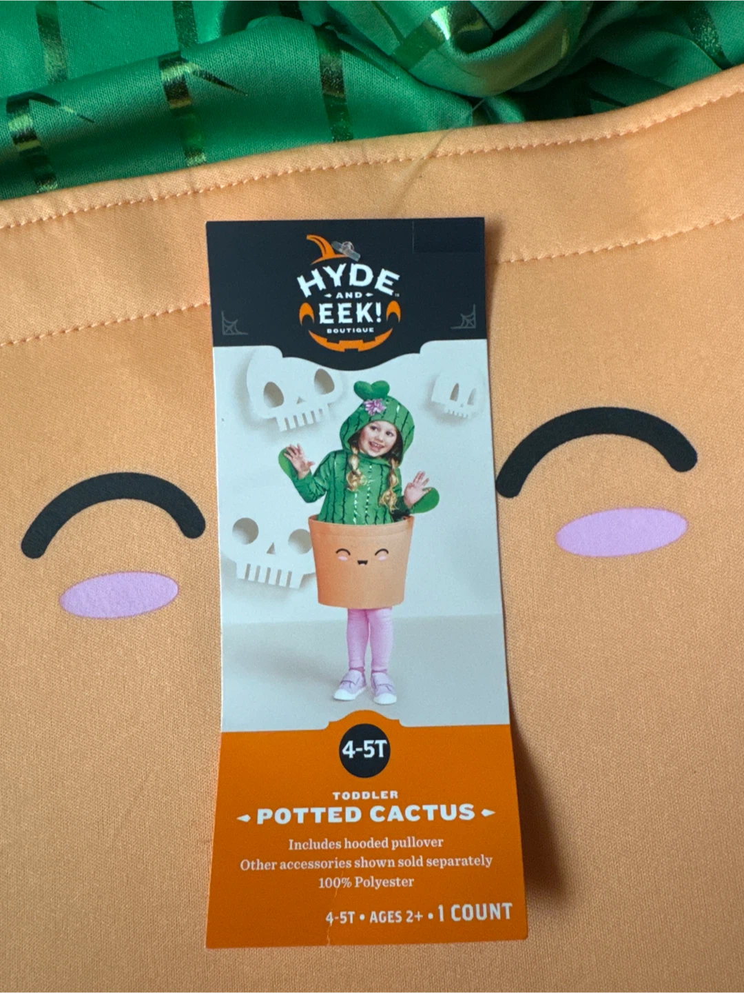 Potted Cactus Toddler Costume - photo 2
