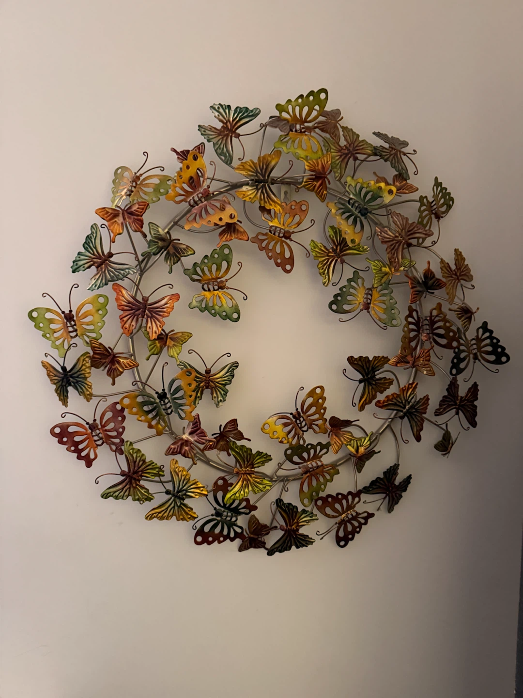 Metal Butterfly Wall Decor