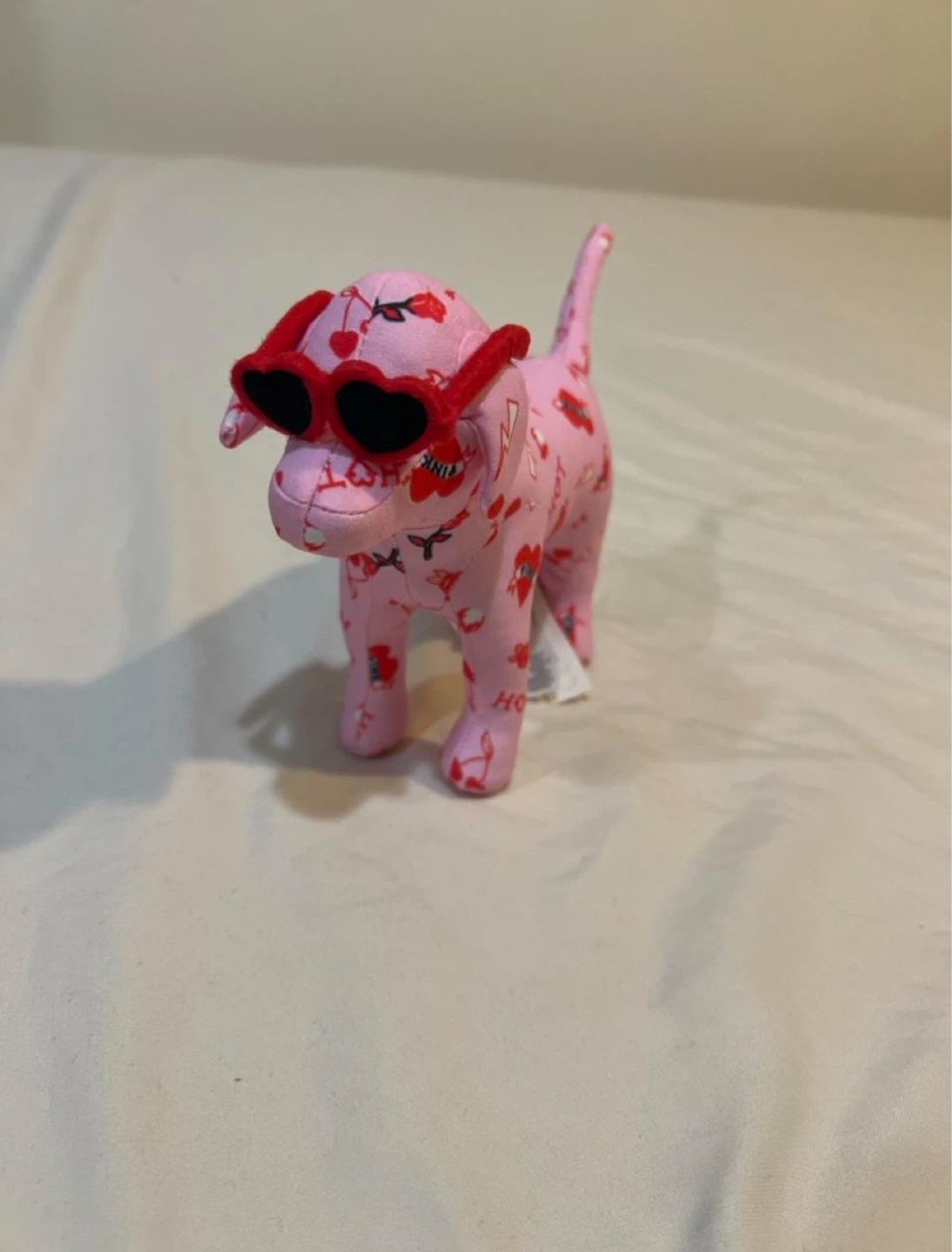 Victoria's Secret PINK Plush Dog with Sunglasses