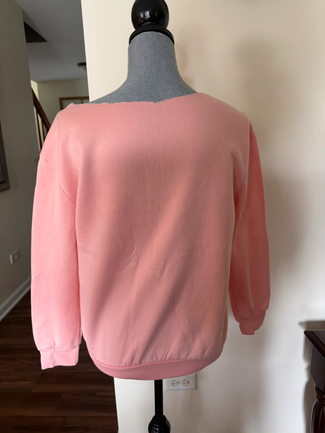 SHEIN Pink Spooky Season Graphic Sweatshirt - photo 3