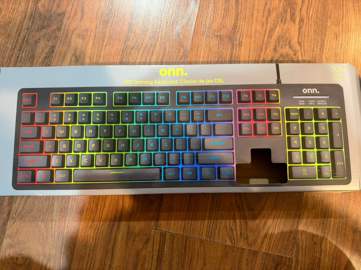 Onn. LED Gaming Keyboard - photo 2