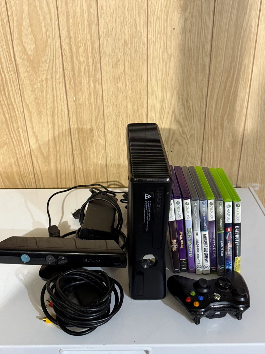 Xbox 360 Console With Kinect Bundle