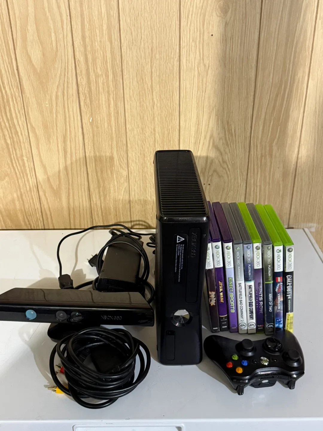 Xbox 360 Console With Kinect Bundle
