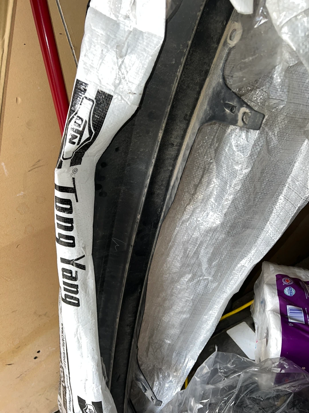 Tong Yang Toyota Highlander Rear Bumper Moulding and bumper rear